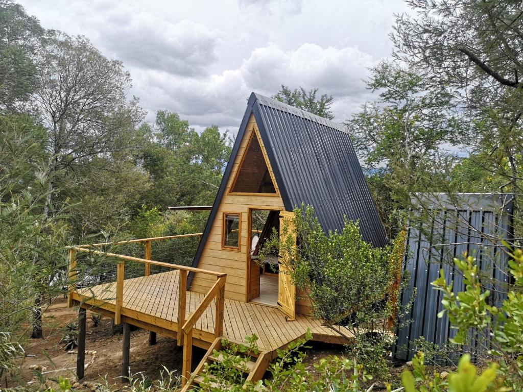 Gaia A-frame cabin