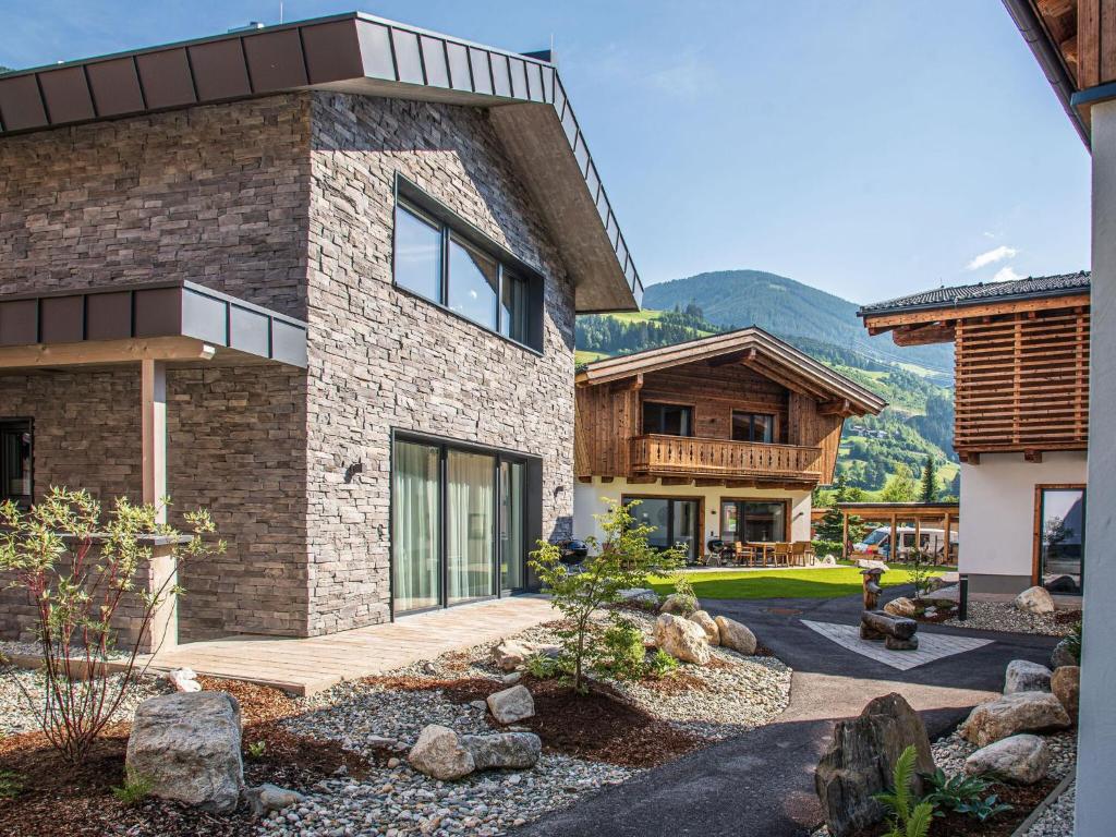 The village chalet stone house