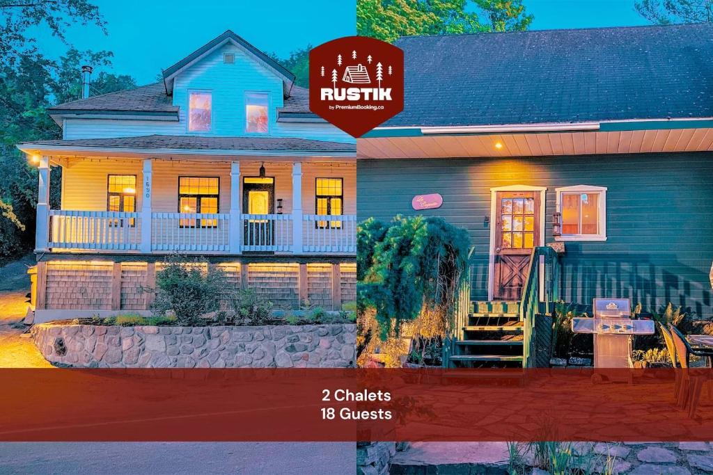 2 Chalets for 18 with SPA, La Licorne