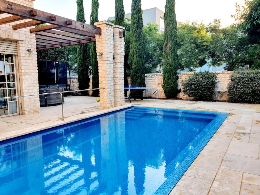 Luxury Unique stone Villa and pool in Caesarea